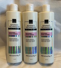 Avon Advance Techniques Reviving Bond Repair Shampoo 400ml x 3 manu 02/26 16.63 per litre