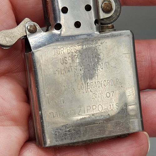 Vintage USS Constellation CV 64 Zippo Lighter 2003 - Picture 10 of 12