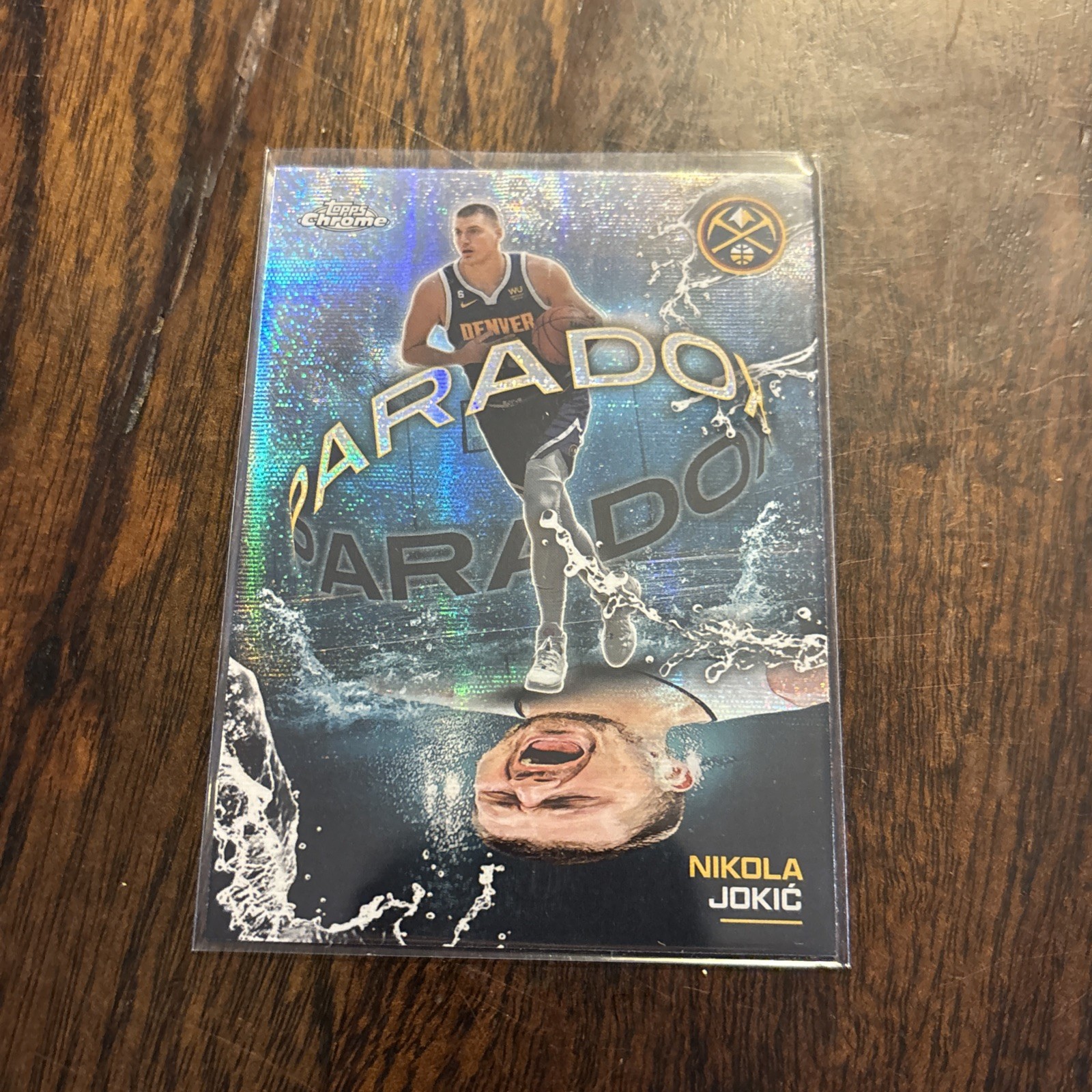 Nikola Jokic 2025 Topps Chrome Basketball Paradox SSP Case Hit #PX-6