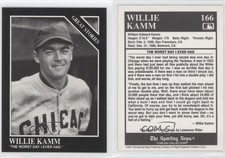 1991 The Sporting News Conlon Collection Great Stories Willie Kamm #166