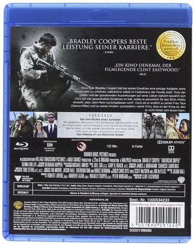 American Sniper (Blu-ray) (US IMPORT) - Picture 3 of 8