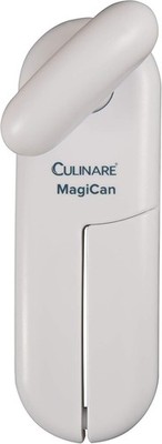 MagiCan Manual Can Opener - Effortless Stainless Steel Kitchen Gadget, White