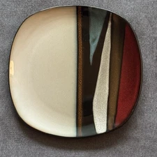 Gibson Elite -Althea- Red Salad Plate - 8 1/2" Rounded Square Replacement