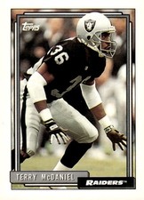 1992 Topps #308b Terry McDaniel