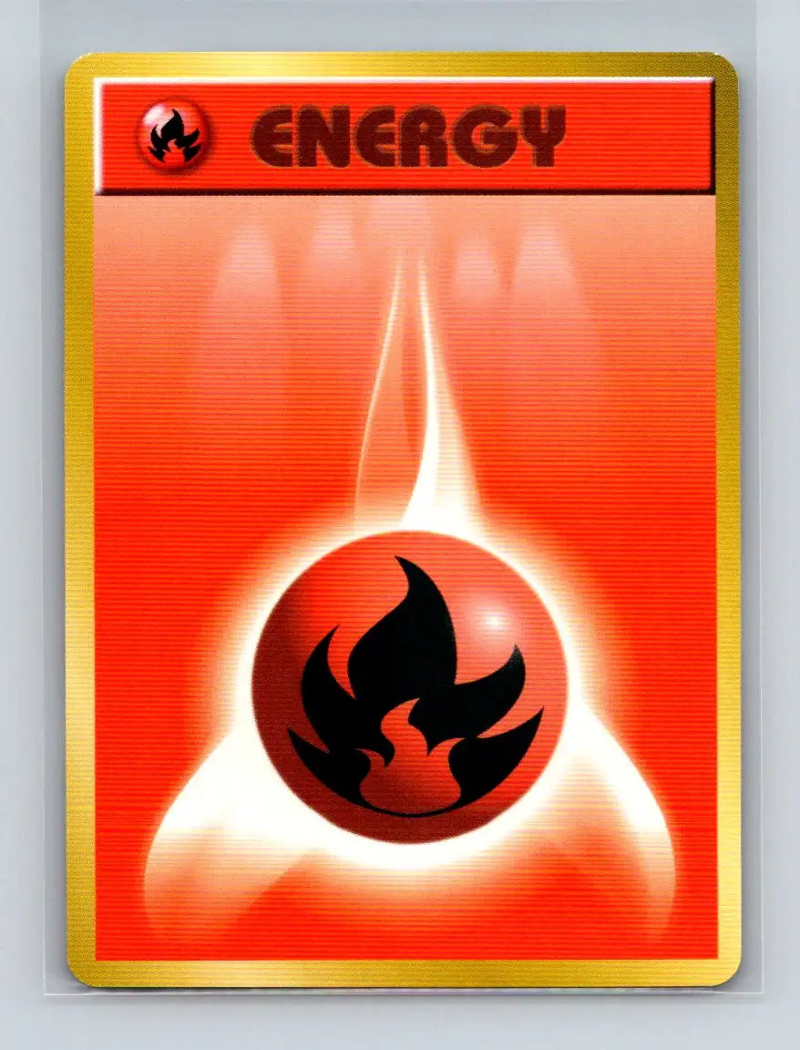 Fire Energy Japanese Pokemon Card Base Set WOTC 1996 NM/LP