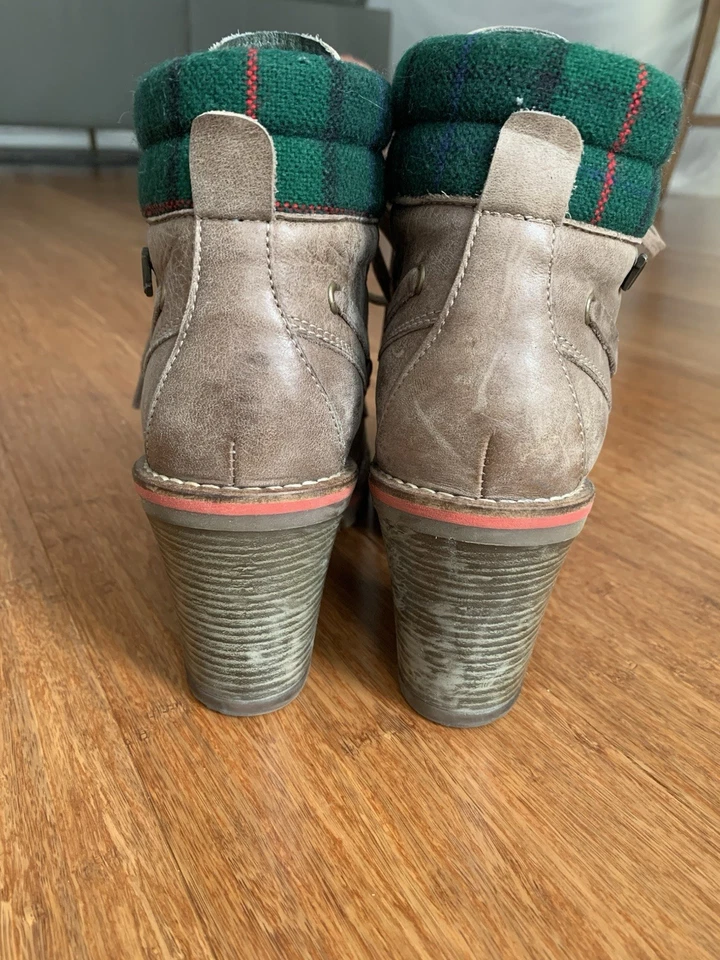 Кожаные сапоги с зажимной подошвой - Изображение 4 из 4