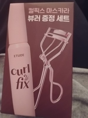 ETUDE Curl Fix Mascara & Curler Set #01 BLACK