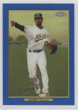 2020 Topps Update Turkey Red Chrome 2020 Blue 43/50 Marcus Semien #TRC-25 2r8