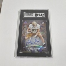 2023 Panini Luminance Michael Mayer #117 Rookie Autographs Raiders SGC 9.5 /350