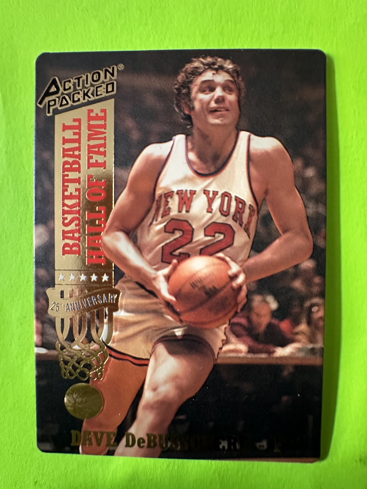 1993 Action Packed Hall of Fame Dave DeBusschere #36