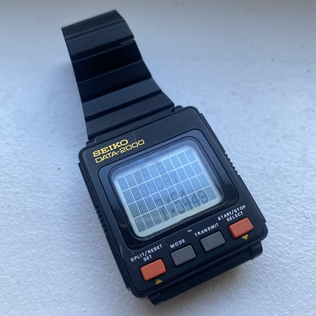 Orginal Vintage SEIKO DATA-2000 1980's Computer Men's Watch