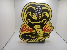 Retro Karate Kid Cobra Kai logo lightbox sign display light box sign