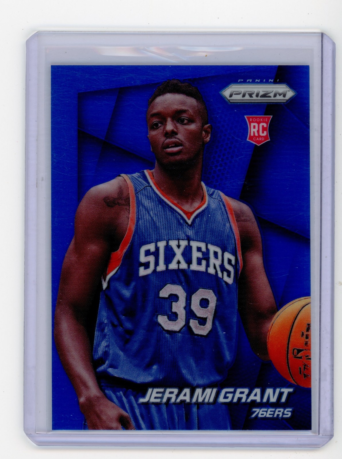 2014-15 Panini Prizm - Jerami Grant #282 Blue Prizm /99 (RC)