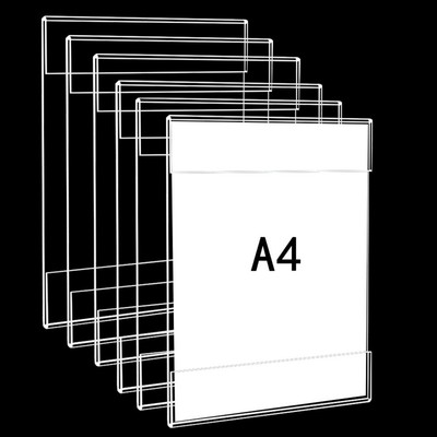Acryl Display Halter ohne Locher Installation perfekt für Märkte