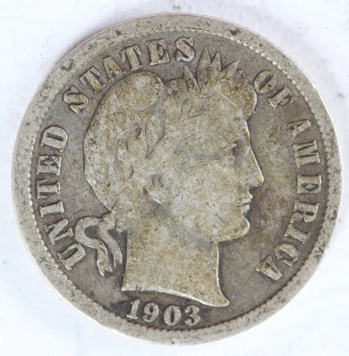 VG 1903 O Barber Dime