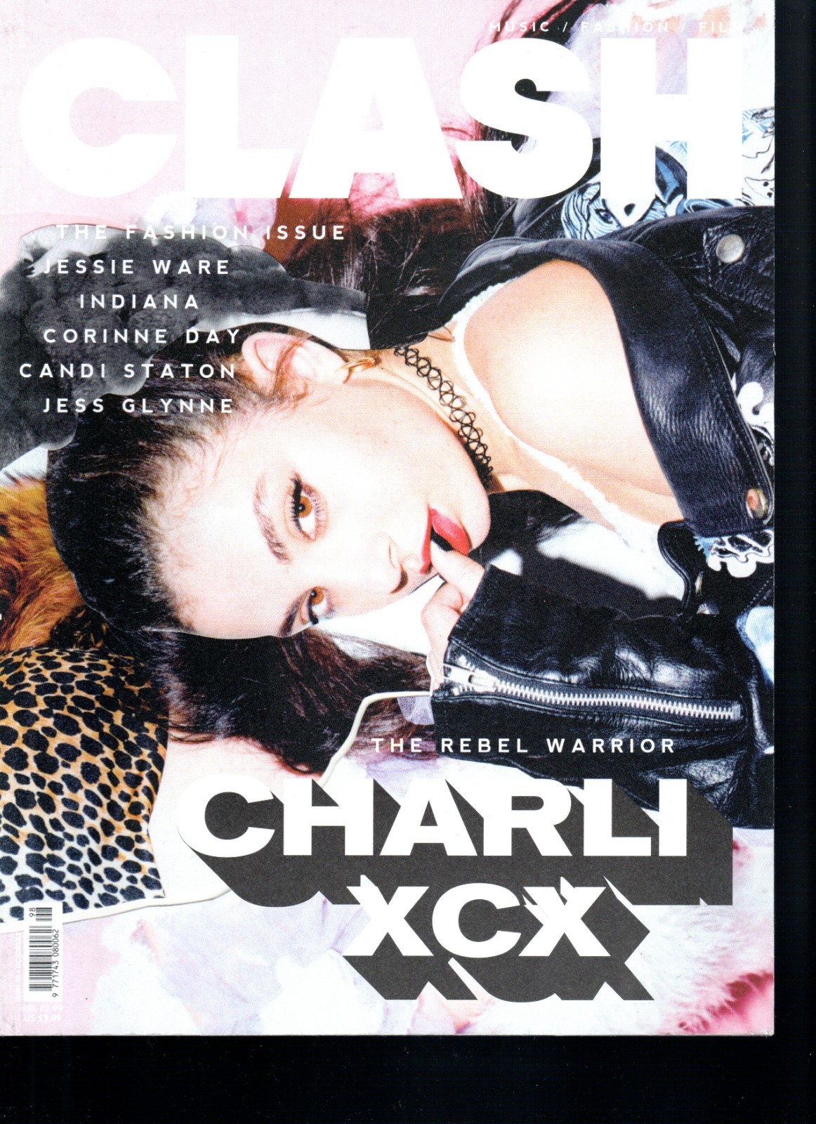 Clash magazine #98 -Charli XCX Cover, Jessie Ware, Jess Glynne,The Fashion Issue