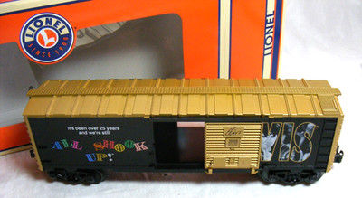 2003 Lionel Train O-Scale Elvis ''All Shook Up'' Boxcar 6-39258 NOS