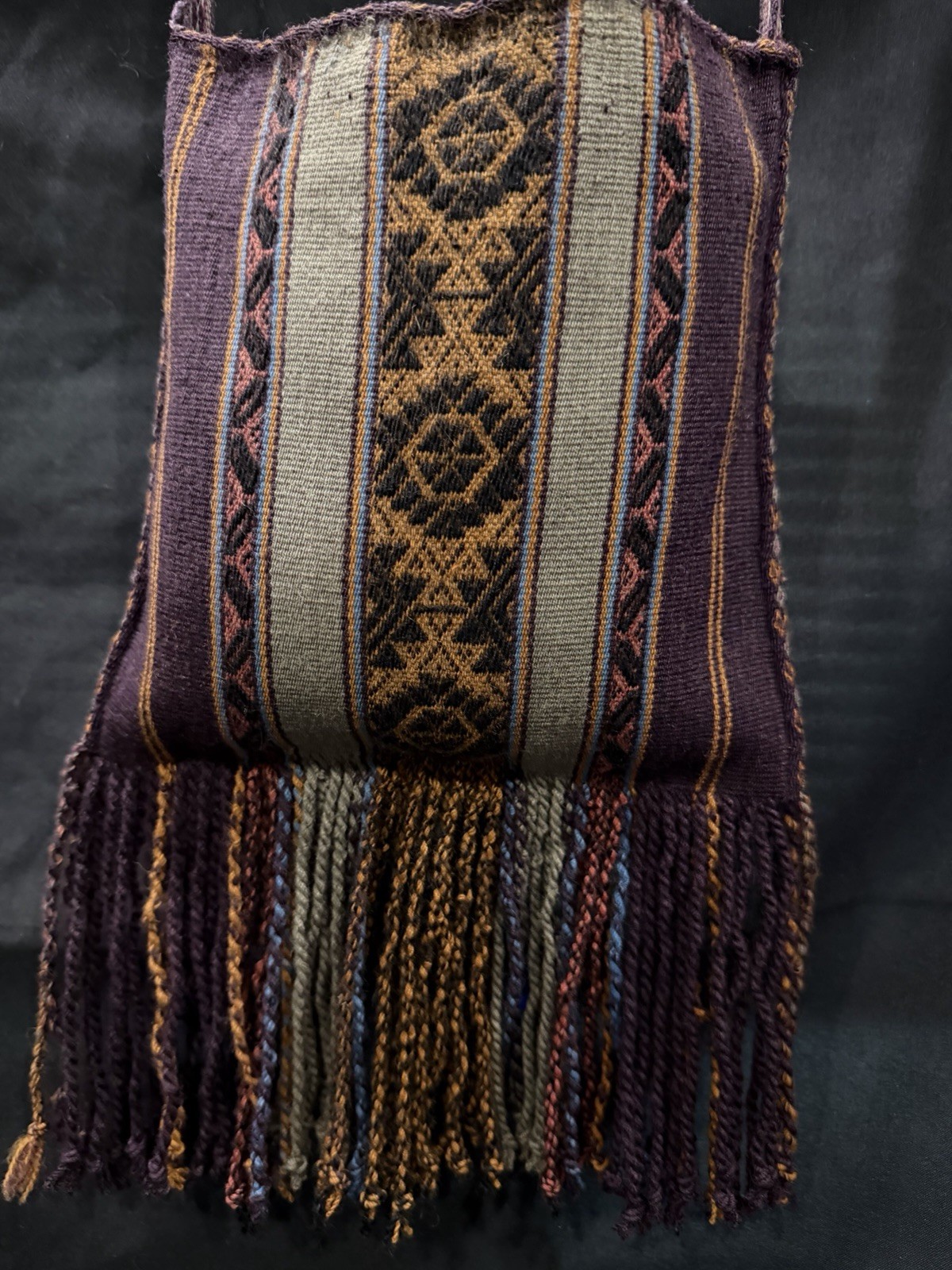 Peruvian Connection Alpaca Wool Coca Crossbody Bag - image 5