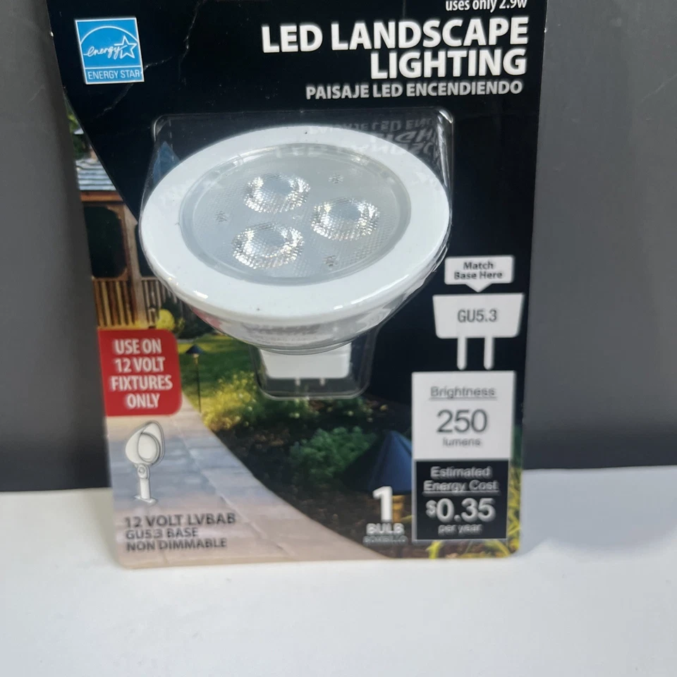 Feit FEIT 3 watts GU53 LED Bulb 250 lumens Warm White Landscape and Low Voltage - Image 2 of 4