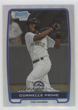 2012 Bowman Draft Chrome Draft Picks Refractor Correlle Prime #BDPP114 0o6v