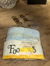 Footsies Vtg 0-9 Month Baby Socks Brand New In Package 