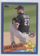 2020 Topps 1985 Topps Baseball All-Stars Blue Lucas Giolito #85AS-46 ff5