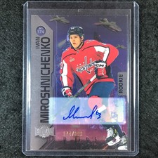 2023-24 Metal Universe NHL IVAN MIROSHNICHENKO Base Silver Rookie Auto 174/399