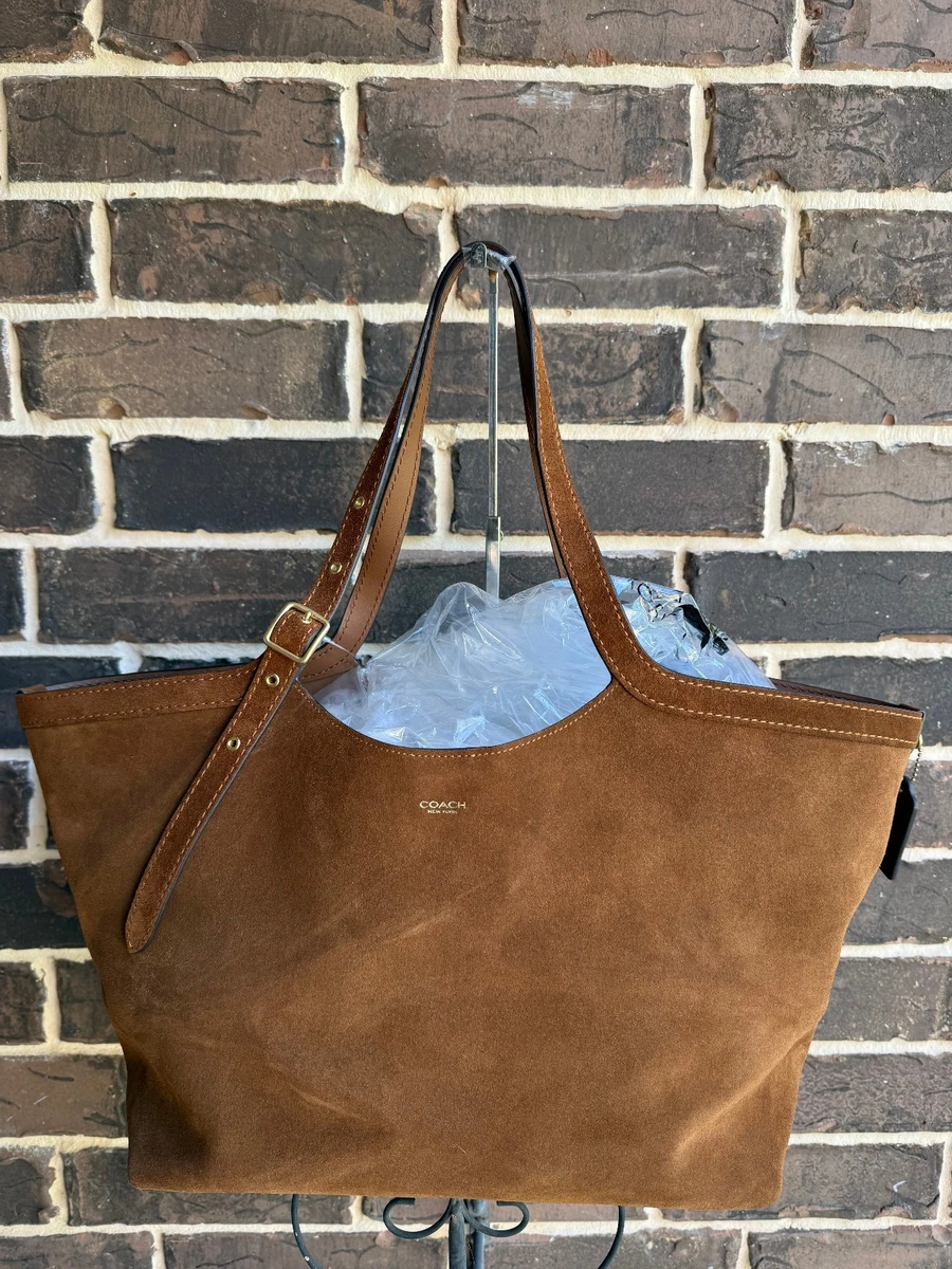 Coach Suede Tote Bags for Women for sale - eBay