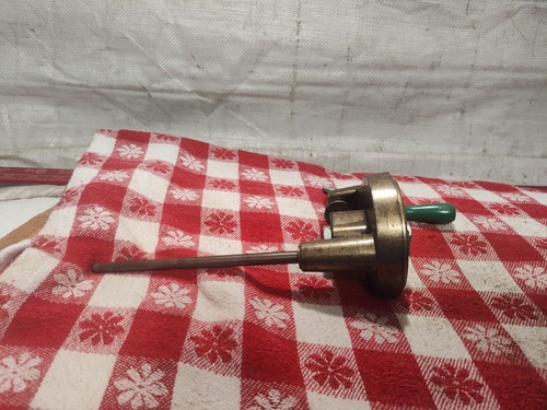 Vintage Nilus LeClerc Brass Weaving Loom D-310 Hand Crank Bobbin Winder - Picture 6 of 11