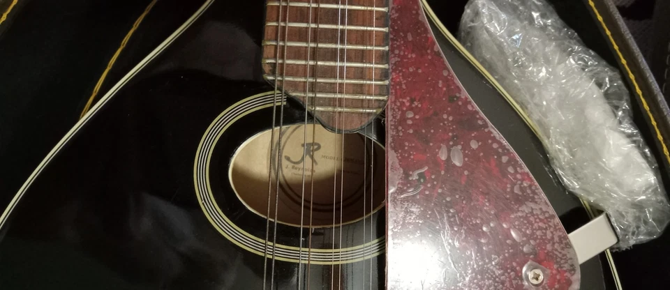 J Reynolds Mandolin  JRMAN 30 with case, pick - Image 2 of 4