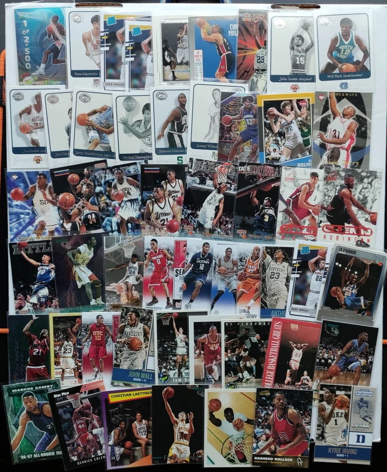 230x College Rookie HUGE LOT *STEAL* Murray Morant Kyrie SHAQ Magic Klay Kidd RC - Image 3 of 4