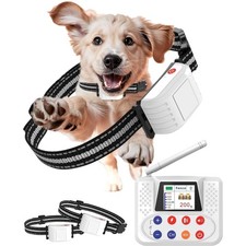 Wireless Dog Fence, 2026 Electric Fence for Dogs with Big LCD Screen, Portabl...