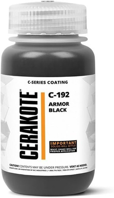 #ad #ad Cerakote C Series Air Cure Ceramic Coating C 192P Armor Black 16oz $64.56