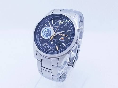 mint SEIKO ONE PIECE 25th Shanks & Luffy wristwatch Limited 5000 Made In Japan - 第 3/10 張圖片