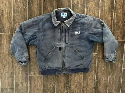 Vintage Carhartt Detroit-style Distressed  Direct TV  Workwear Jacket Men s L
