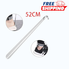 Extra Long 52cm Metal Shoe Horn Stainless Steel Shoe Helper Tool