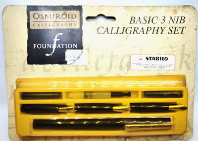 1 Pack Osmiroid Basic 3 Nib Calligraphy Set Sealed New Item Discontinued