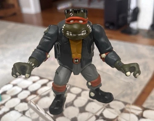 Vintage TMNT Universal Monsters Frankenstein Michelangelo Figure Original 1993