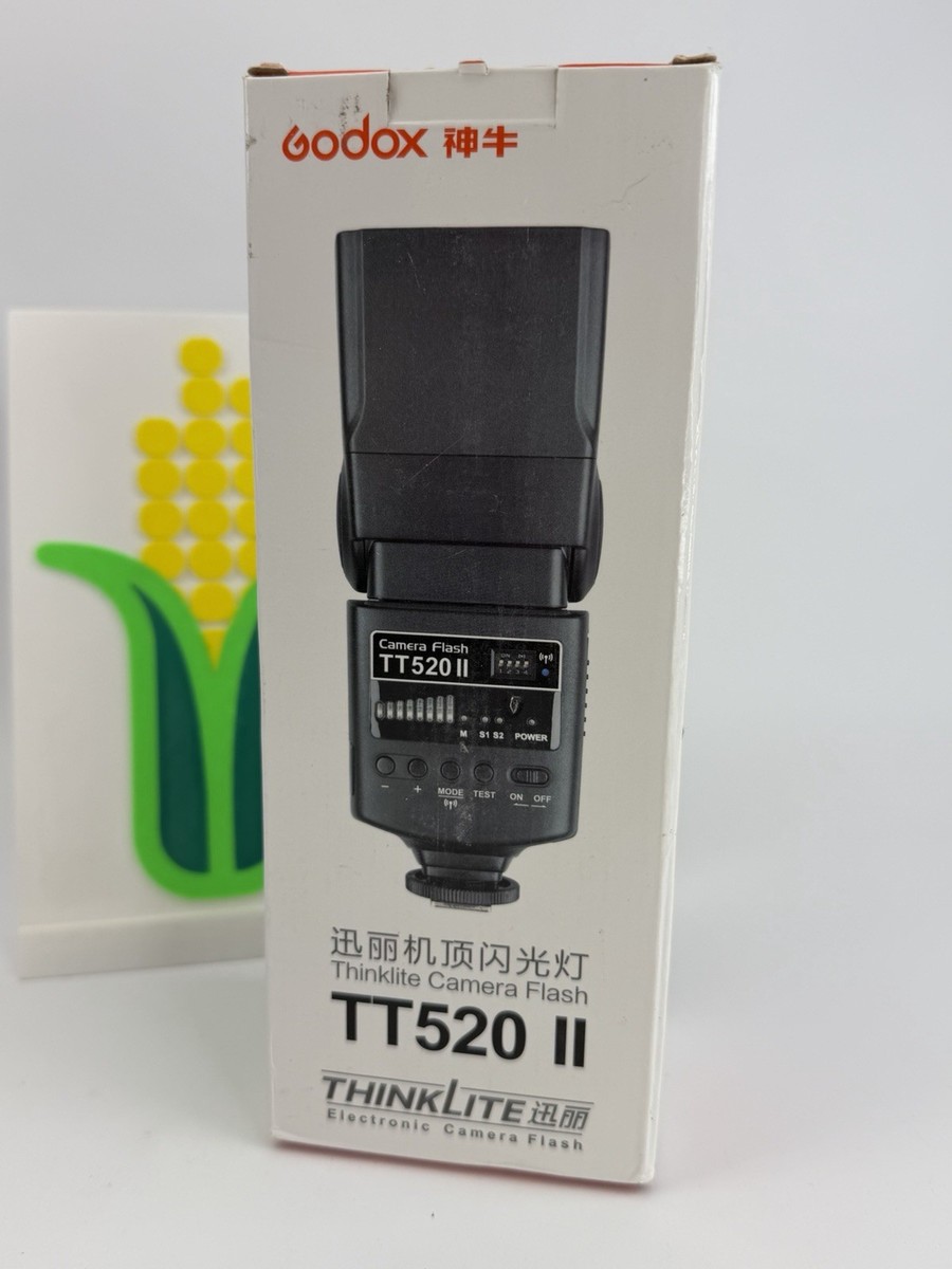 GODOX TT520 II Flash Speedlite Camera for sale online | eBay