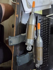 2x Star Wars Lazer Tag Battle Episode Blaster 1999 Tiger Electronics Vintage