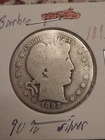 1893 Barber Silver Half Dollar