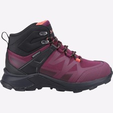 Image of Cotswold Horton Womens WATERPROOF MEMORY FOAM Hiking Walking Boots Burgundy