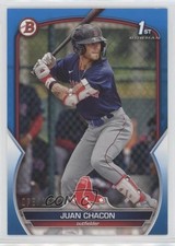 2023 Bowman Prospects Blue 76/150 Juan Chacon #BP-105 11s9