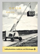  OGELA Ladekran Kleinbagger  KHB 500