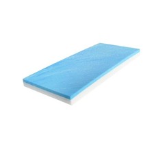 6"X24"X48"Gel Memory Foam Bench Cushion Replacement Medium Firm Upholstery
