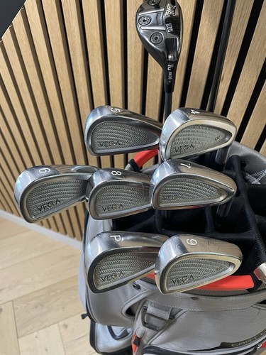 Full Set of Mizuno, PXG & Vega VSC Golf Clubs + Taylormade Cart Bag, Stiff Flex - Picture 6 of 17