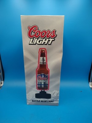 Coors Light Red Neon Beer Light TESTED (Rabbit Tanaka Brand)