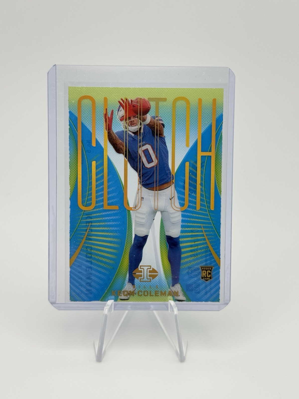 Keon Coleman Panini Illusions Clutch #5 Light Blue