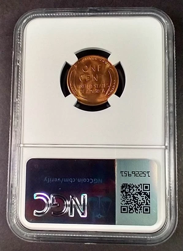 1953-S Lincoln Cent, NGC- MS-67RD (A331) - Image 2 of 2