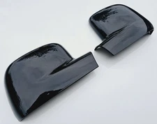 VW Caddy 2003-2020 mk3 mk 3 mk4 4 Maxi Gloss black Wing mirror covers RHD